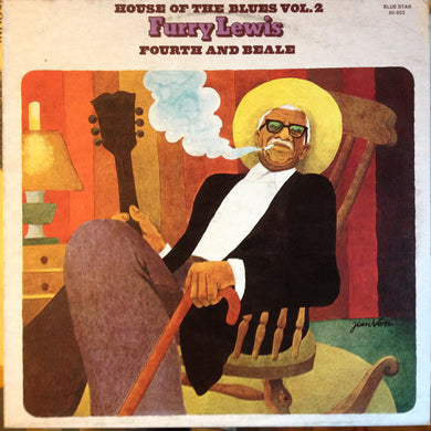 Furry Lewis : Fourth And Beale (LP, Album, RE)