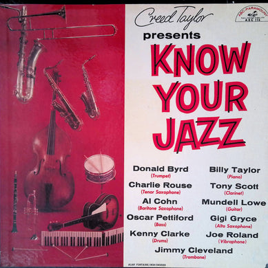 Various : Creed Taylor Presents Know Your Jazz (LP, Comp, Mono)