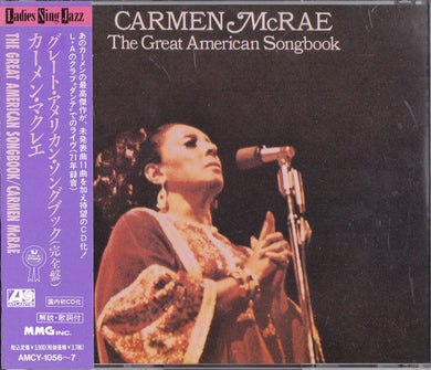 Carmen McRae : The Great American Songbook (2xCD, Album, RE)