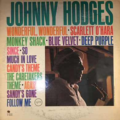 Johnny Hodges : Sandy's Gone (LP, Album, Mono)