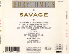 Carica l'immagine nel visualizzatore di Gallery, Eurythmics : Savage (CD, Album)
