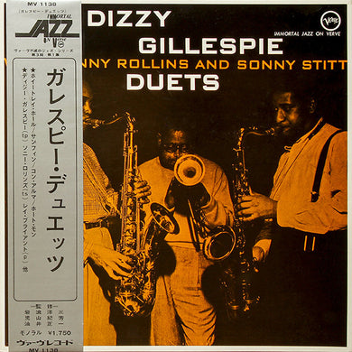 Dizzy Gillespie With Sonny Rollins And Sonny Stitt : Duets (LP, Album, Mono, Gat)