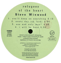 Carica l&#39;immagine nel visualizzatore di Gallery, Steve Winwood : Refugees Of The Heart (LP, Album)
