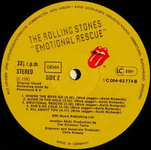 Carica l&#39;immagine nel visualizzatore di Gallery, The Rolling Stones : Emotional Rescue (LP, Album)
