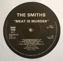 Carica l'immagine nel visualizzatore di Gallery, The Smiths : Meat Is Murder (LP, Album, RE, Lyn)
