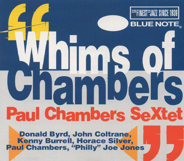 Paul Chambers Sextet : Whims Of Chambers (CD, Album, RE)