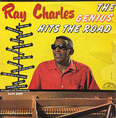 Ray Charles : The Genius Hits The Road (LP, Album, Mono, Bel)
