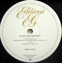 Carica l&#39;immagine nel visualizzatore di Gallery, Brian Eno : Ambient 1 (Music For Airports) (LP, Album, RE)
