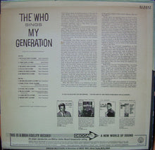 Carica l&#39;immagine nel visualizzatore di Gallery, The Who : The Who Sings My Generation (LP, Album, Mono, Glo)
