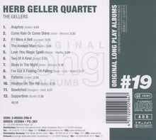 Carica l&#39;immagine nel visualizzatore di Gallery, Herb Geller Quartet : The Gellers (CD, Album, RE)
