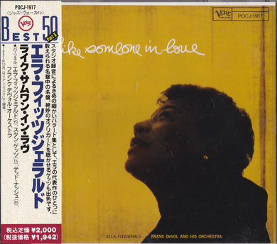 Ella Fitzgerald, Frank De Vol And His Orchestra : Like Someone In Love (CD, Album, RE, RM)