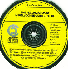 Carica l&#39;immagine nel visualizzatore di Gallery, Mike LeDonne Quintet, Mike LeDonne Trio : The Feeling Of Jazz (CD, Album)
