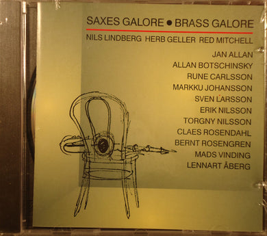 Nils Lindberg : Saxes Galore * Brass Galore (CD, Album, Comp, RE)
