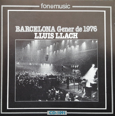 Lluis Llach : Barcelona (Gener De 1976) (CD, Album, RE)