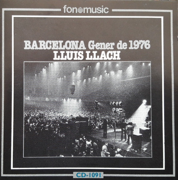 Lluis Llach : Barcelona (Gener De 1976) (CD, Album, RE)