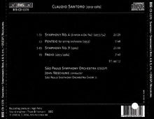 Carica l&#39;immagine nel visualizzatore di Gallery, Claudio Santoro — Orquestra Sinfônica Do Estado De São Paulo &amp;  Coro Da Osesp ~ John Neschling : Symphonies 4 &amp; 9 • Ponteio • Frevo  (CD, Album)
