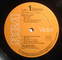 Carica l&#39;immagine nel visualizzatore di Gallery, The Guess Who : Share The Land (LP, Album, Gat)
