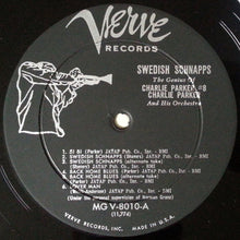 Carica l'immagine nel visualizzatore di Gallery, Charlie Parker And His Orchestra : Swedish Schnapps (LP, Album, Mono)

