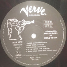 Carica l&#39;immagine nel visualizzatore di Gallery, Charlie Ventura And Mary Ann McCall : An Evening With Mary Ann McCall And Charlie Ventura (LP, Album, Mono, Promo, RE)
