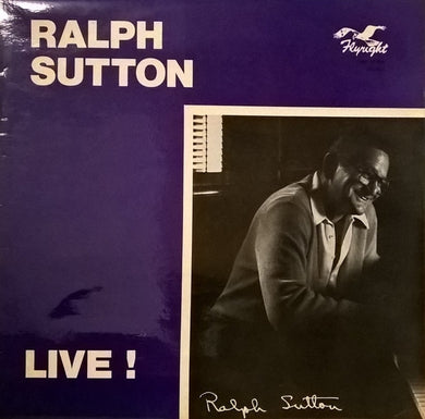 Ralph Sutton (2) : Live! (LP, Album)