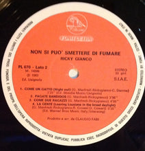 Carica l&#39;immagine nel visualizzatore di Gallery, Ricky Gianco : Non Si Può Smettere Di Fumare (LP, Album, RP)
