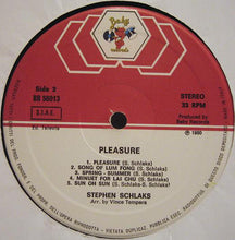Carica l&#39;immagine nel visualizzatore di Gallery, Stephen Schlaks : Pleasure (LP, Album)
