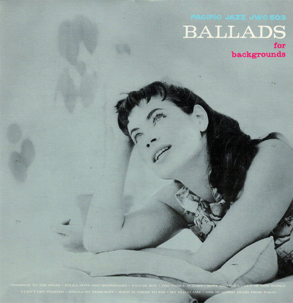 Various : Ballads For Backgrounds (LP, Comp, Mono, RE)