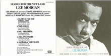 Carica l&#39;immagine nel visualizzatore di Gallery, Lee Morgan : Search For The New Land (CD, Album, RE)
