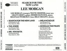 Carica l&#39;immagine nel visualizzatore di Gallery, Lee Morgan : Search For The New Land (CD, Album, RE)
