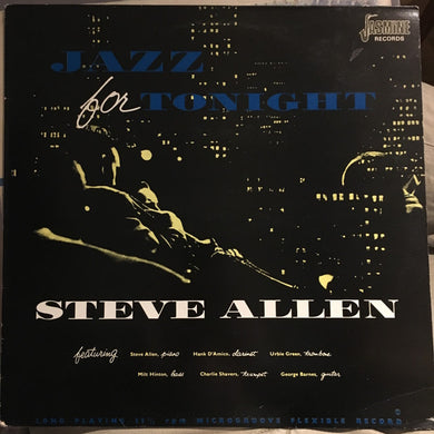 Steve Allen (3) : Jazz For Tonight (LP, Album, RE)