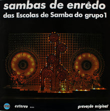 Carica l&#39;immagine nel visualizzatore di Gallery, Various : Sambas De Enrêdo Das Escolas De Samba Do Grupo 1 (LP, Album)
