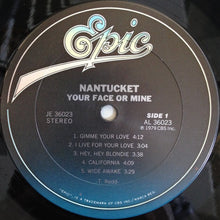 Carica l&#39;immagine nel visualizzatore di Gallery, Nantucket : Your Face Or Mine? (LP, Album, Pit)

