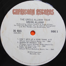 Carica l'immagine nel visualizzatore di Gallery, Gregg Allman With Cowboy (6) / Boyer* &amp; Talton* : The Gregg Allman Tour  (2xLP, Album, Pit)
