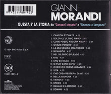 Carica l&#39;immagine nel visualizzatore di Gallery, Gianni Morandi : Questa È La Storia Da &quot;Canzoni Stonate&quot; A &quot;Banane E Lampone&quot; (CD, Comp)
