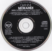 Carica l&#39;immagine nel visualizzatore di Gallery, Gianni Morandi : Questa È La Storia Da &quot;Canzoni Stonate&quot; A &quot;Banane E Lampone&quot; (CD, Comp)
