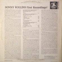 Carica l&#39;immagine nel visualizzatore di Gallery, Sonny Rollins : First Recordings! (LP, Album)
