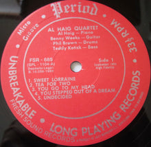 Carica l&#39;immagine nel visualizzatore di Gallery, Al Haig Quartet : Al Haig Quartet (LP, Album, RE)
