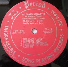 Carica l&#39;immagine nel visualizzatore di Gallery, Al Haig Quartet : Al Haig Quartet (LP, Album, RE)
