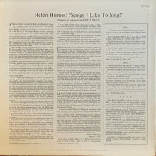 Carica l&#39;immagine nel visualizzatore di Gallery, Helen Humes : Songs I Like To Sing! (LP, Album, RP)
