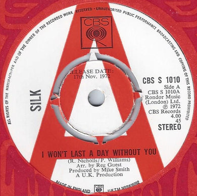 Silk (19) : I Won't Last A Day Without You (7