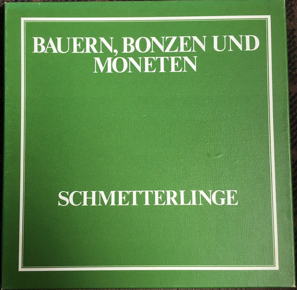 Schmetterlinge : Bauern, Bonzen Und Moneten (3xLP, Album, Comp + Box)