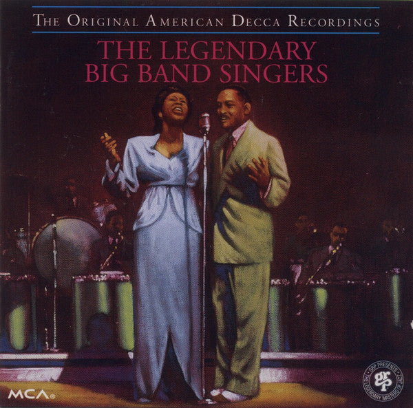 Various : The Legendary Big Band Singers (CD, Comp)