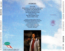 Carica l&#39;immagine nel visualizzatore di Gallery, Alessandro Moro : Ecomusic (CD, Album)
