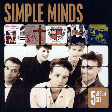 Simple Minds : 5 Album Set (Box, Comp + CD, Album, RE + CD, Album, RE + CD, Al)