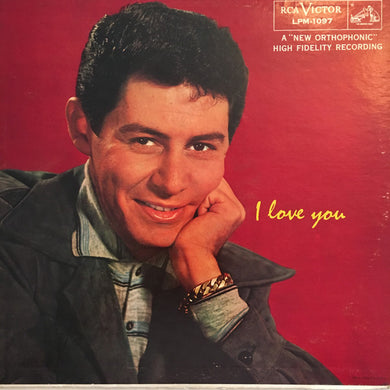 Eddie Fisher With Hugo Winterhalter Orchestra : I Love You (LP, Album, Mono)