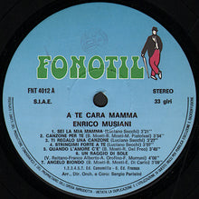 Carica l&#39;immagine nel visualizzatore di Gallery, Enrico Musiani : A Te Cara Mamma (LP, Album)
