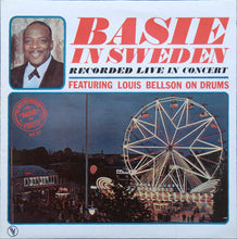 Carica l'immagine nel visualizzatore di Gallery, Count Basie Orchestra Featuring Louis Bellson : Basie In Sweden (LP, Album, RE)
