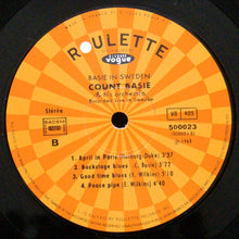 Carica l'immagine nel visualizzatore di Gallery, Count Basie Orchestra Featuring Louis Bellson : Basie In Sweden (LP, Album, RE)
