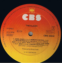 Carica l&#39;immagine nel visualizzatore di Gallery, The Clash : The Clash (LP, Album, RE)
