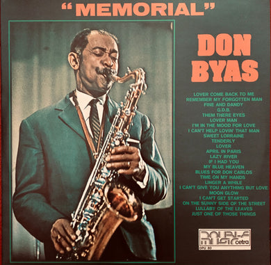 Don Byas : Memorial (2xLP, Comp, Gat)